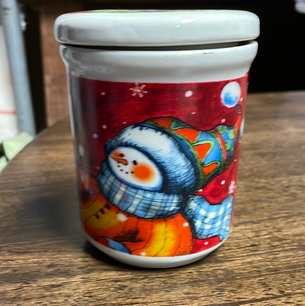 Frosty The Snowman Jar