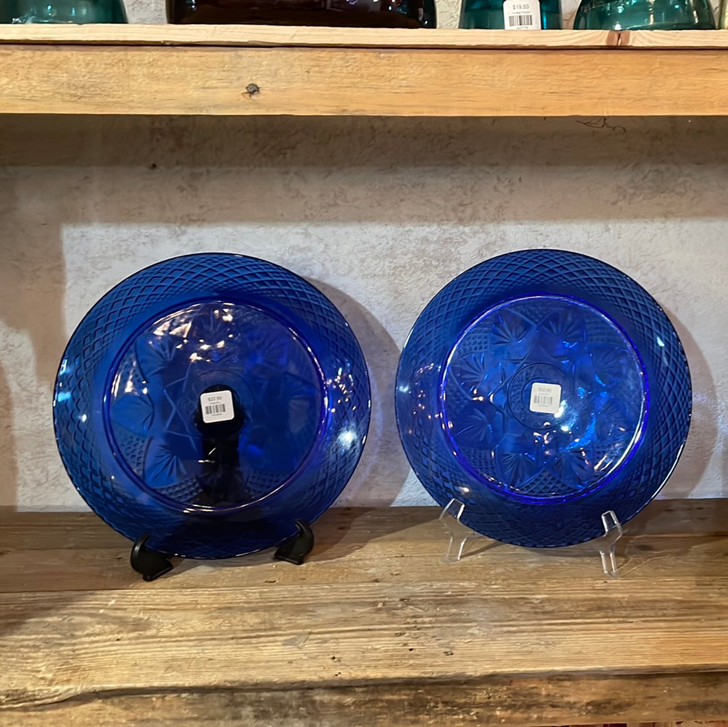 Cobalt Blue Diamond Plates