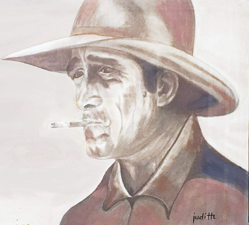 Face of American Cowboy