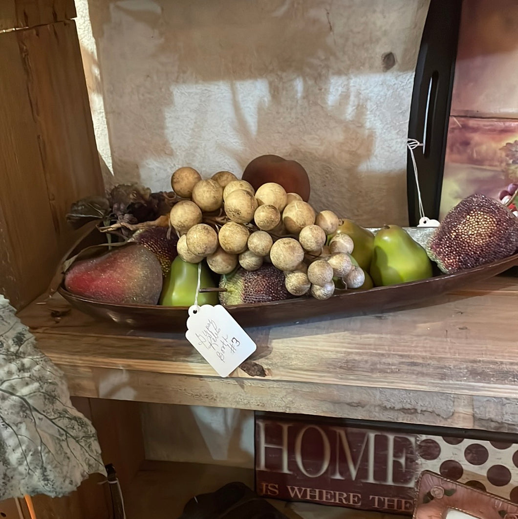 Bowl and Fruit