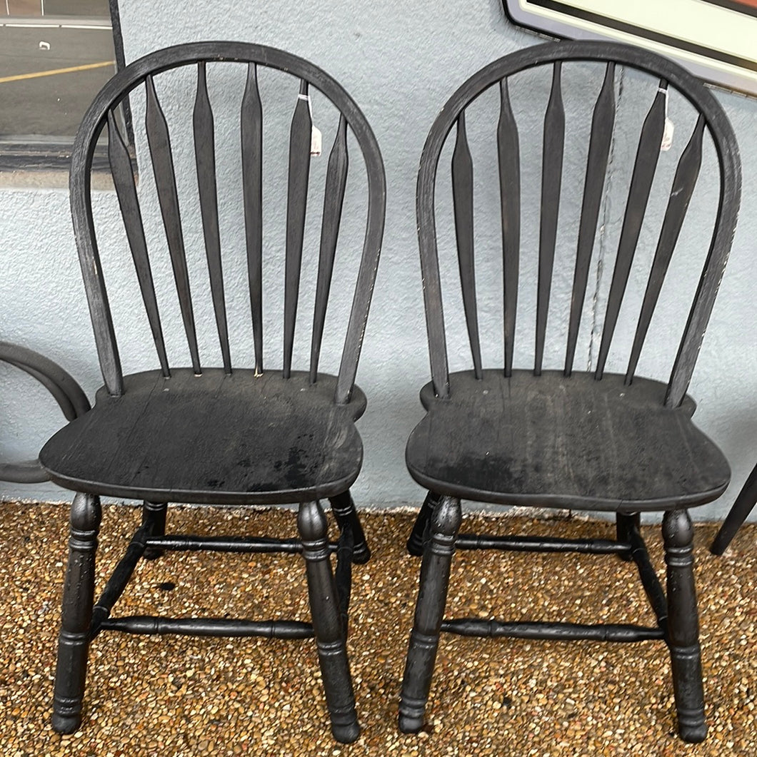 Black Windsor Chairs