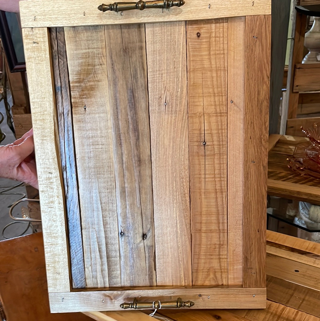 Rustic serving tray