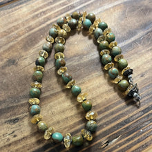 Load image into Gallery viewer, Beaded Jade Jasper Necklace
