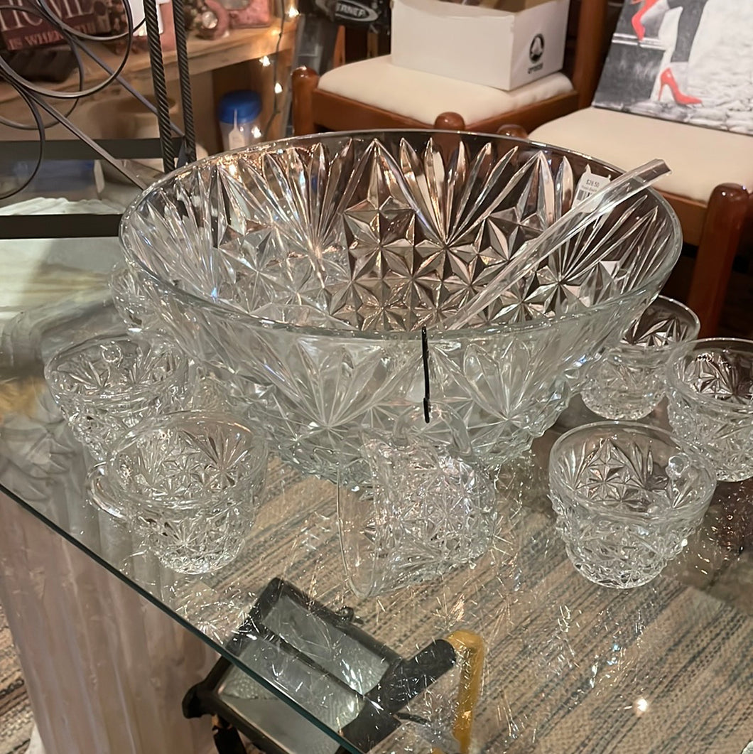 Vintage Punch Bowl