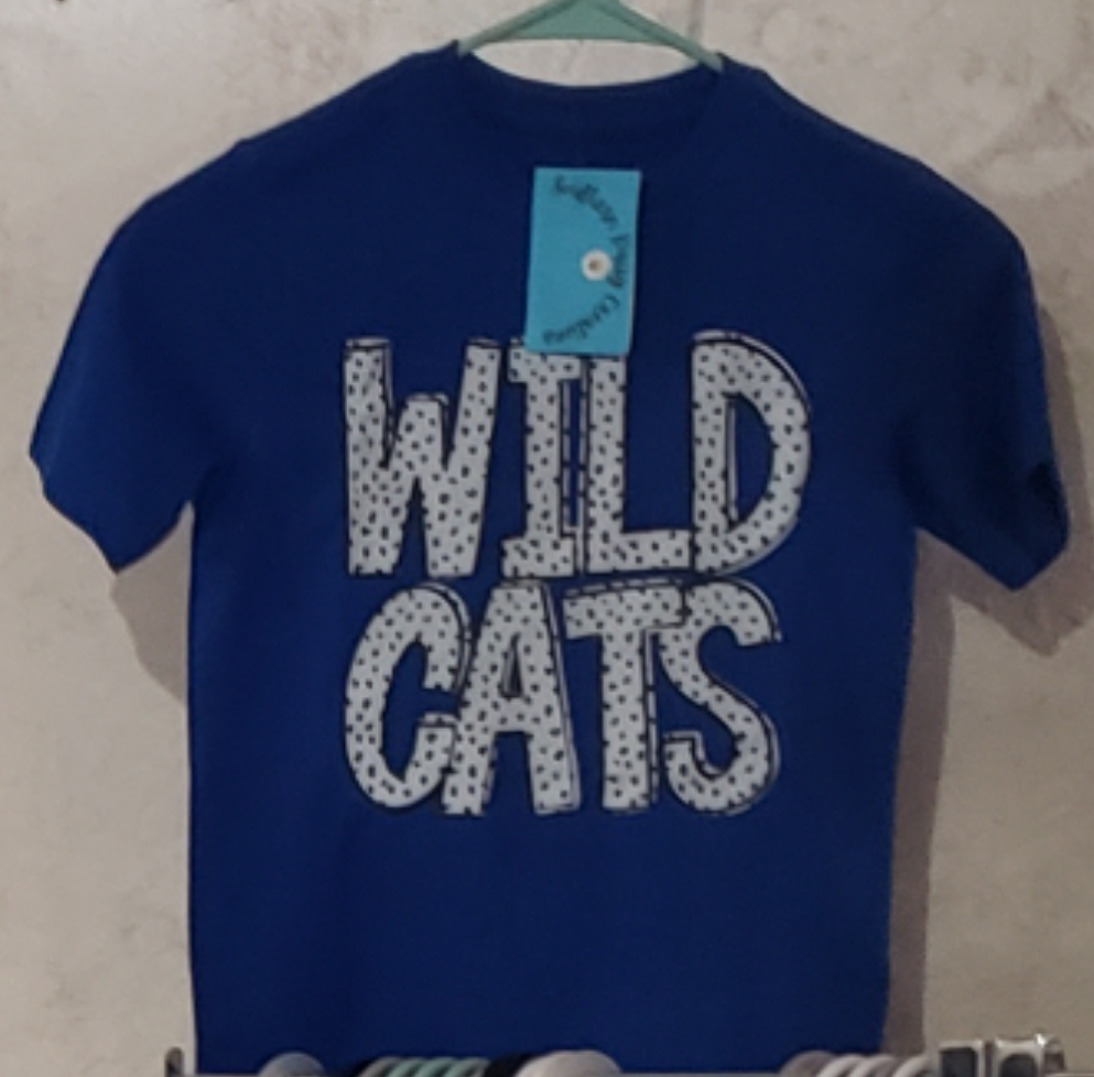 Polka Dot Whitney Wildcat Tee