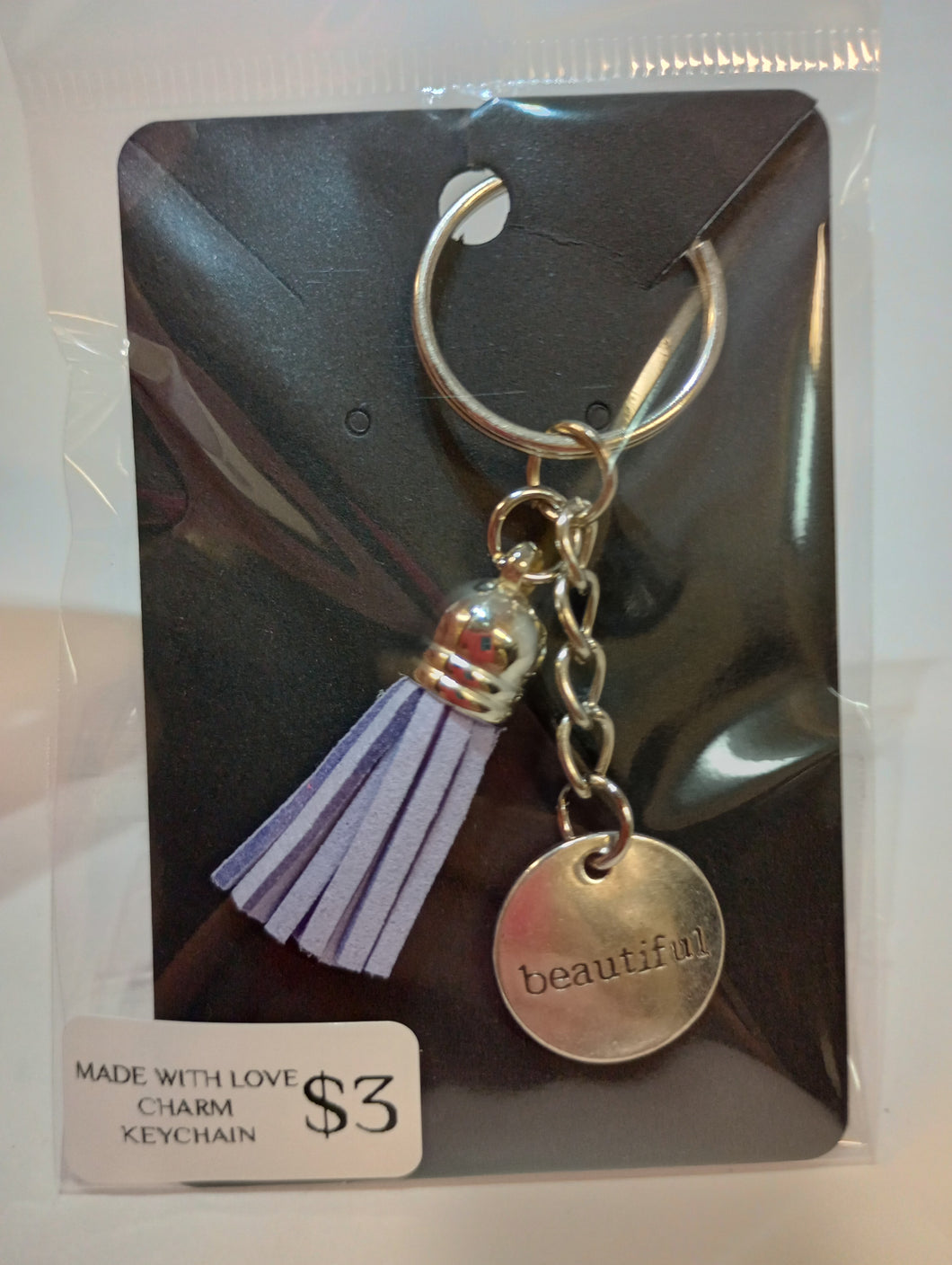 Beautiful Purple Keychain