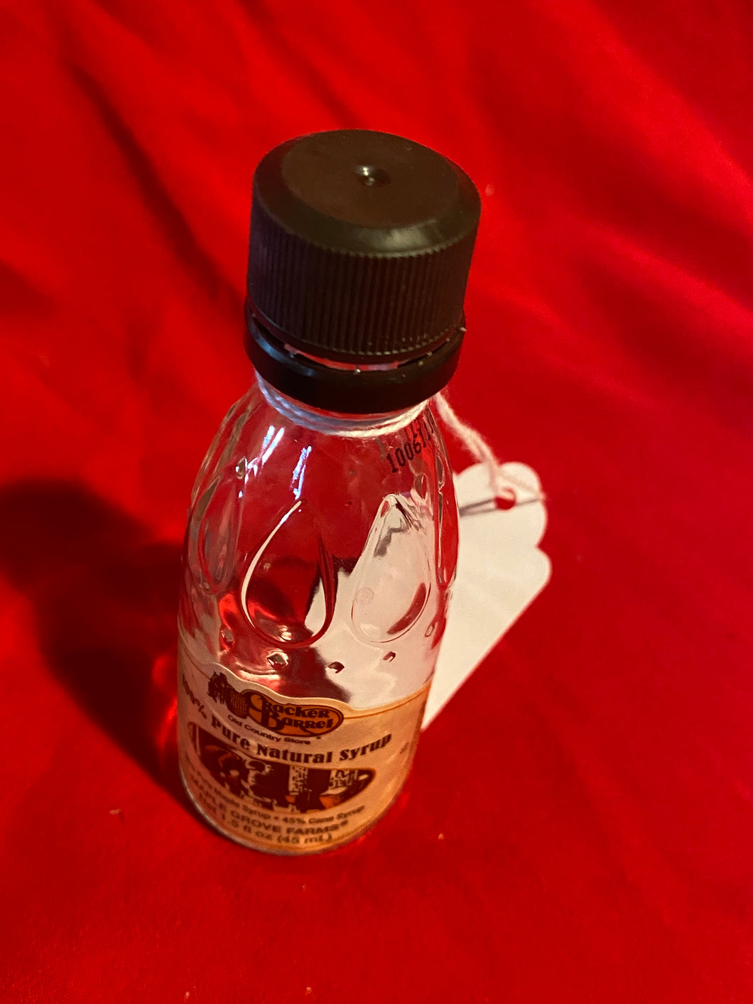 Cracker Barrell Syrup Bottle