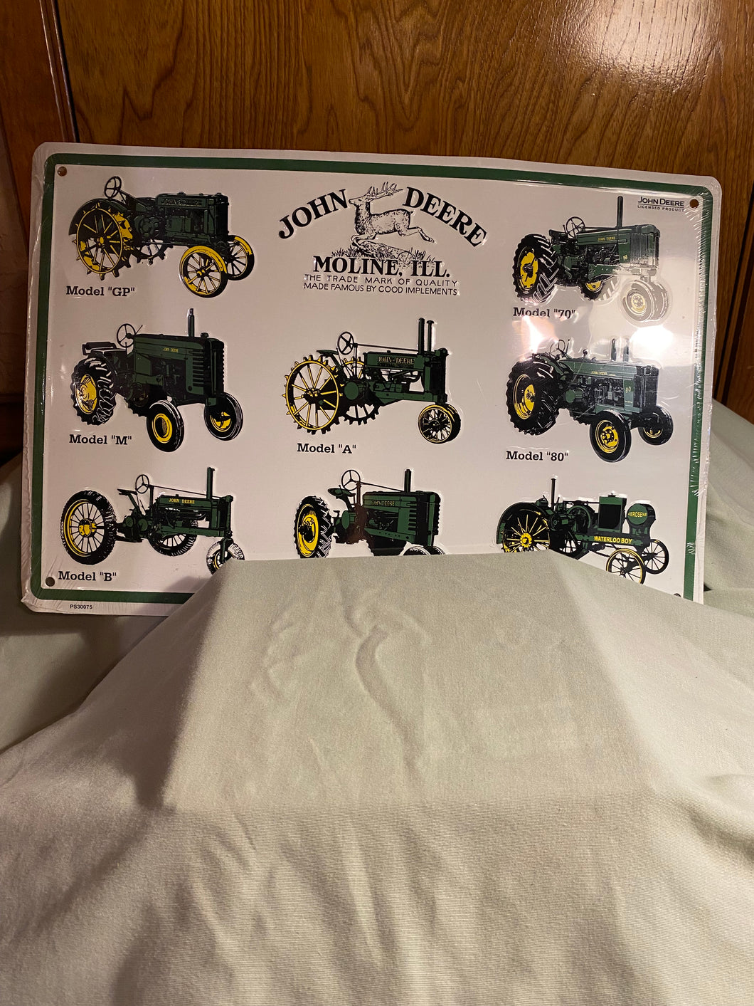 John Deere Metal Sign