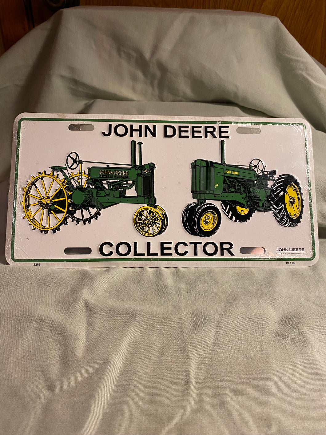 Small John Deere Metal Sign