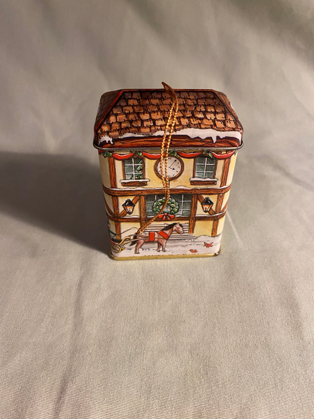 House Tin Ornaments