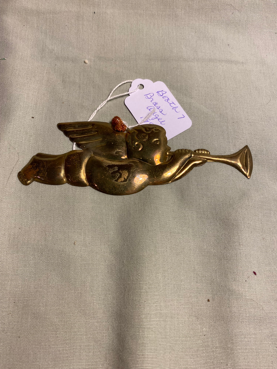 Brass Angel Ornament