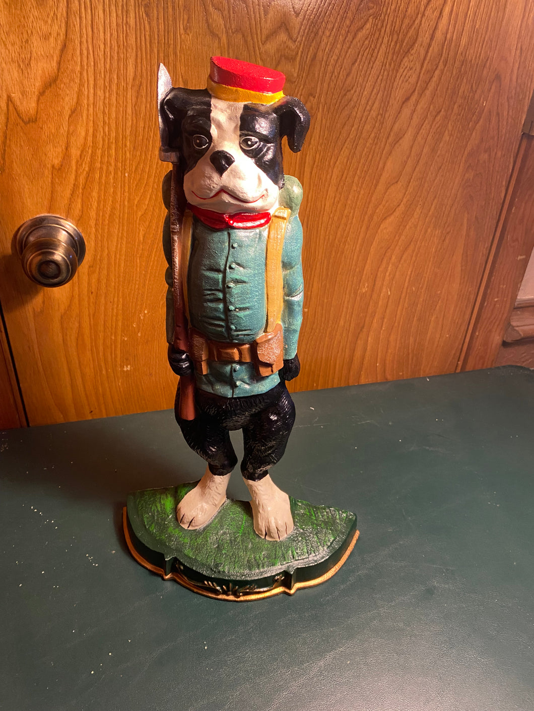 Cast Iron Dog Doorstop