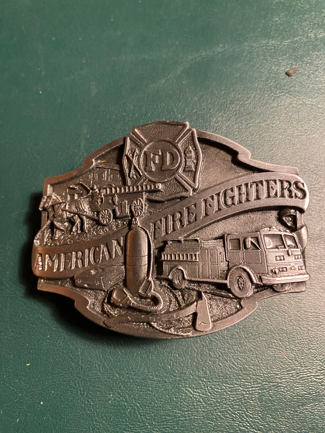 American Firefighter Belt Buckle