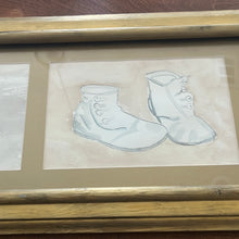 Load image into Gallery viewer, Baby shoes framed prints
