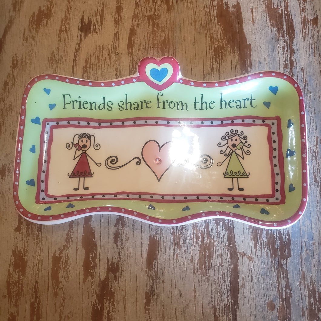 Friends share from the heart