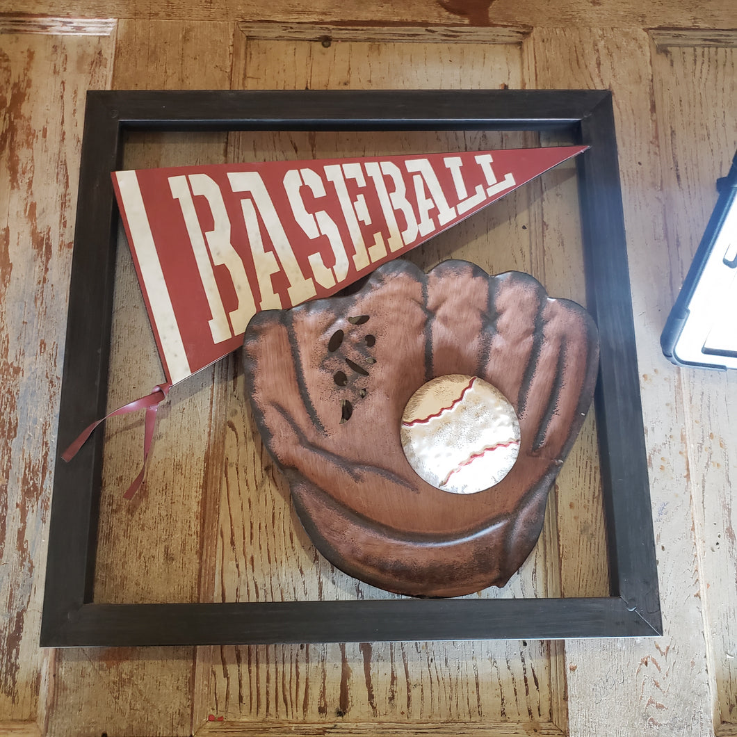 Baseball wall decor