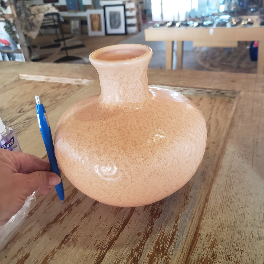 Peachy colored Vase